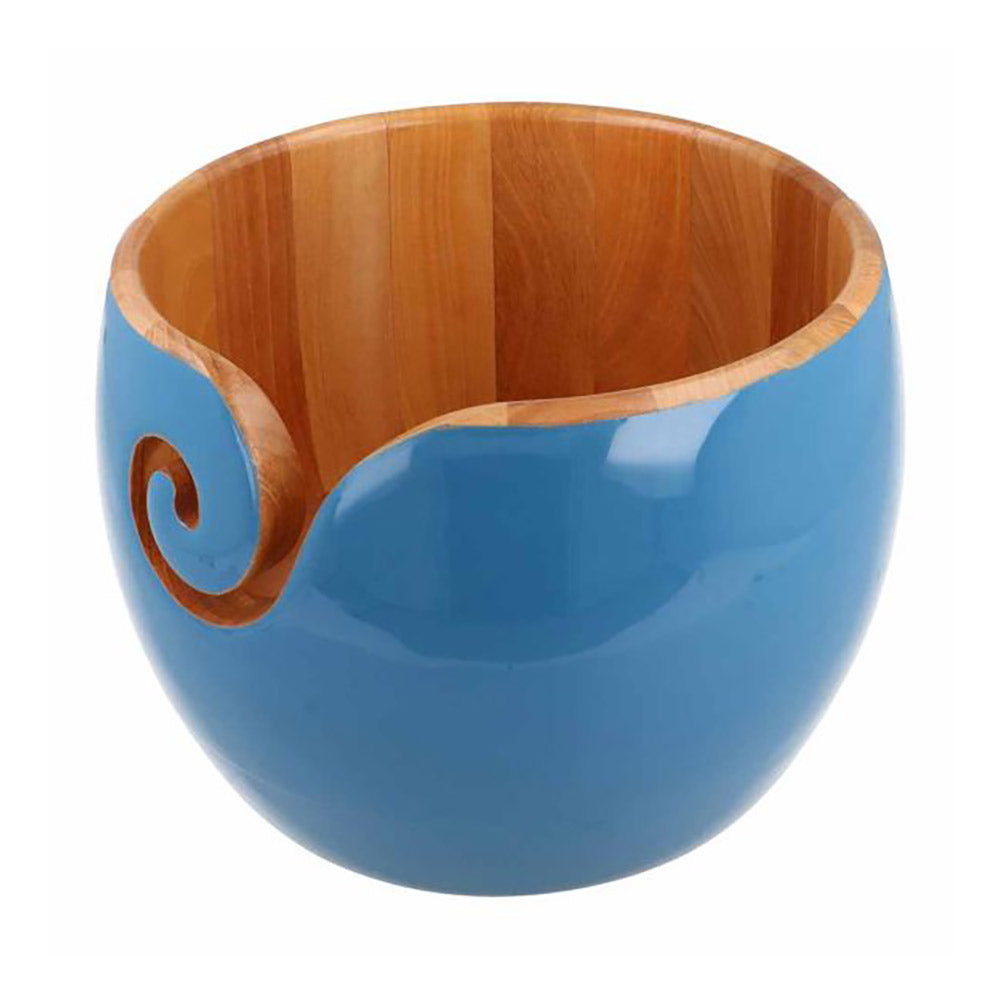 Scheepjes Yarn Bowl Afrikaans sandelhout Blauw 17,5x12cm (2)