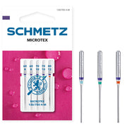 Schmetz Microtex Naalden Dikte 60 t/m 80 - 1 x 5 Naalden op kaart