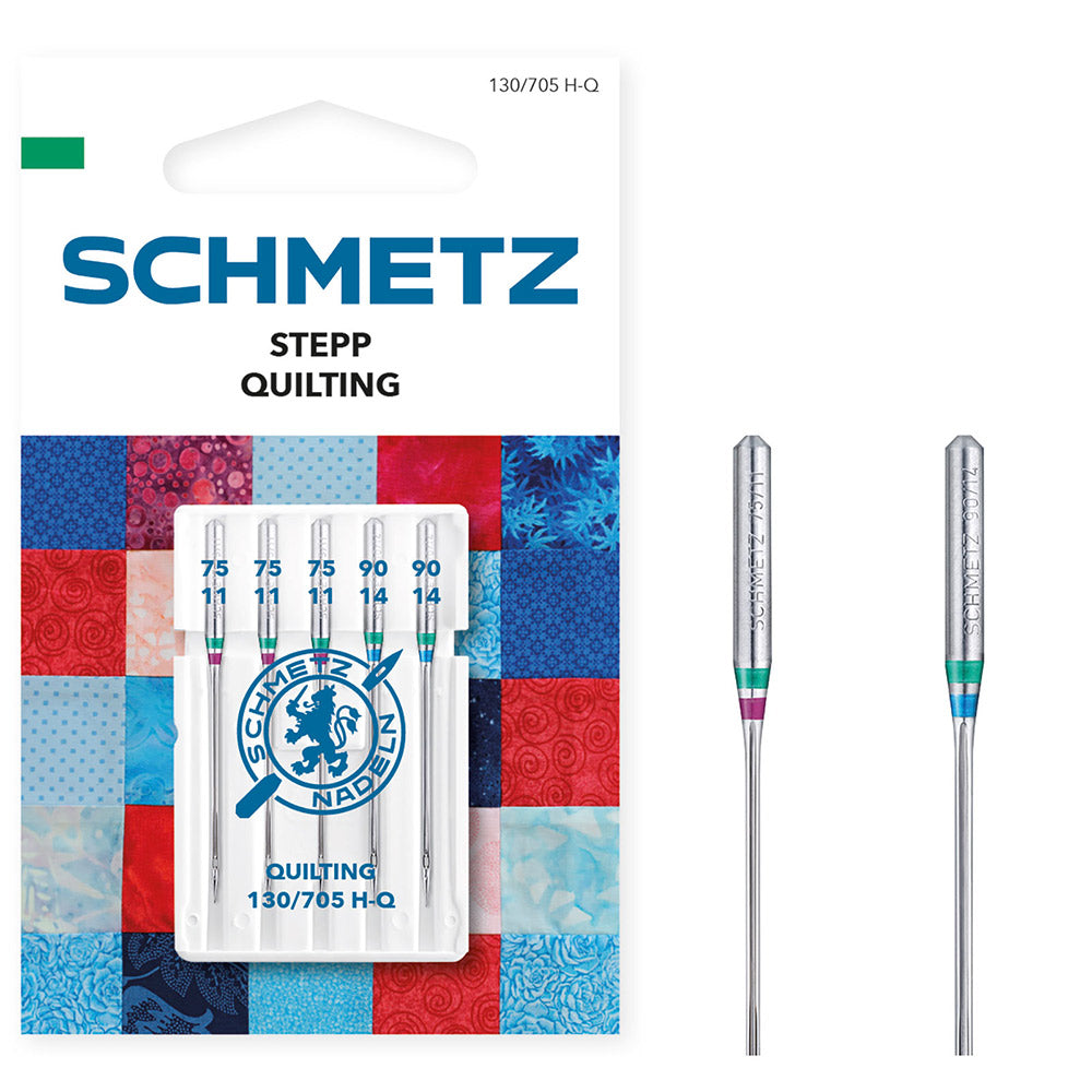 Schmetz Quilting Naalden Dikte 75/90 - 1x5 Naalden op kaart