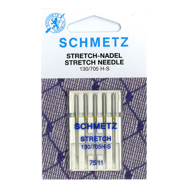 Schmetz Stretch Naalden Dikte 75 - 1 x 5 Naalden op kaart