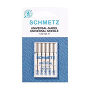 Schmetz Universeel Naalden Dikte 70 t/m 90 - 1 x 5 Naalden op kaart
