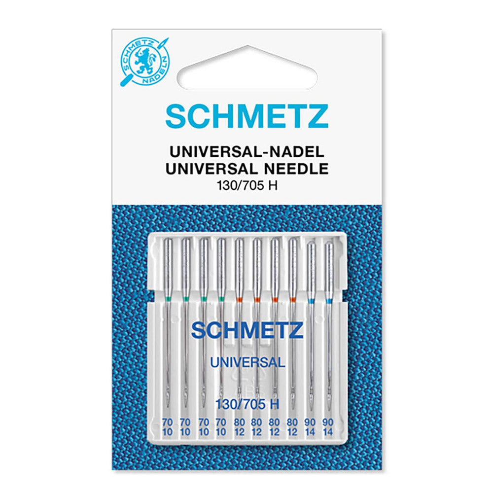 Schmetz Universeel Naalden Dikte 70 t/m 90 - 1 x 10 Naalden op kaart