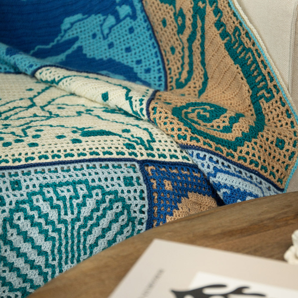 Zee — gemaakt met Seaworld -  AdO Crochet - Haakpakket - Inclusief Patroon Interlocking (2)