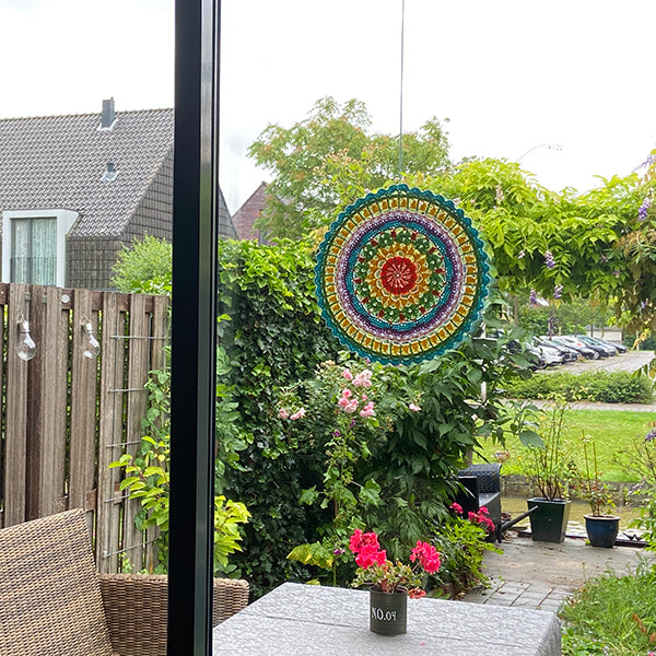 Haakpatroon Mandala Happy (Digital)