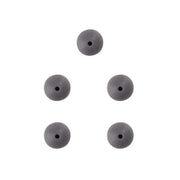 Durable Siliconen Kralen 12mm 5 stuks 004 Grey