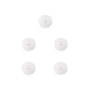 Durable Siliconen Kralen 12mm 5 stuks 009 White
