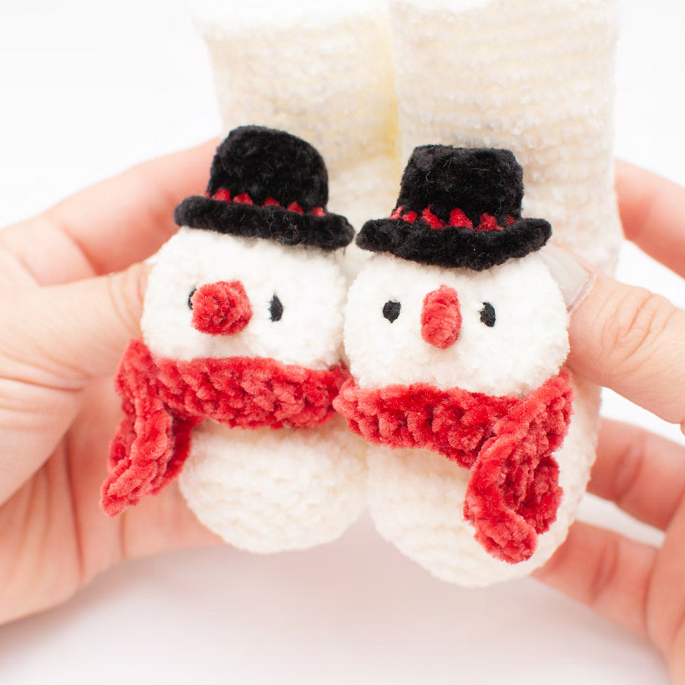 Sockirumi Sneeuwman Baby Haakpatroon