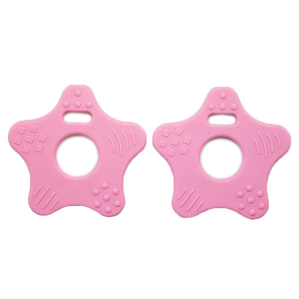 Go Handmade Sterren Bijtringen 22 Babyroze