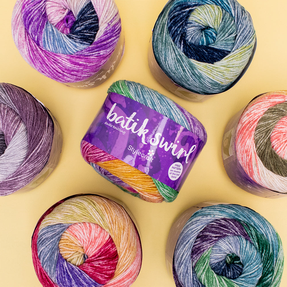 Sfeerbeeld met Stylecraft Batik Swirl DK