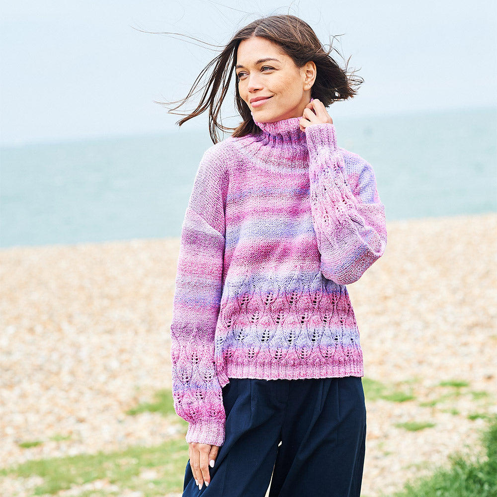 Stylecraft breipatroon Chromatic Round- And Cowl Neck Sweater (2 designs) (2)