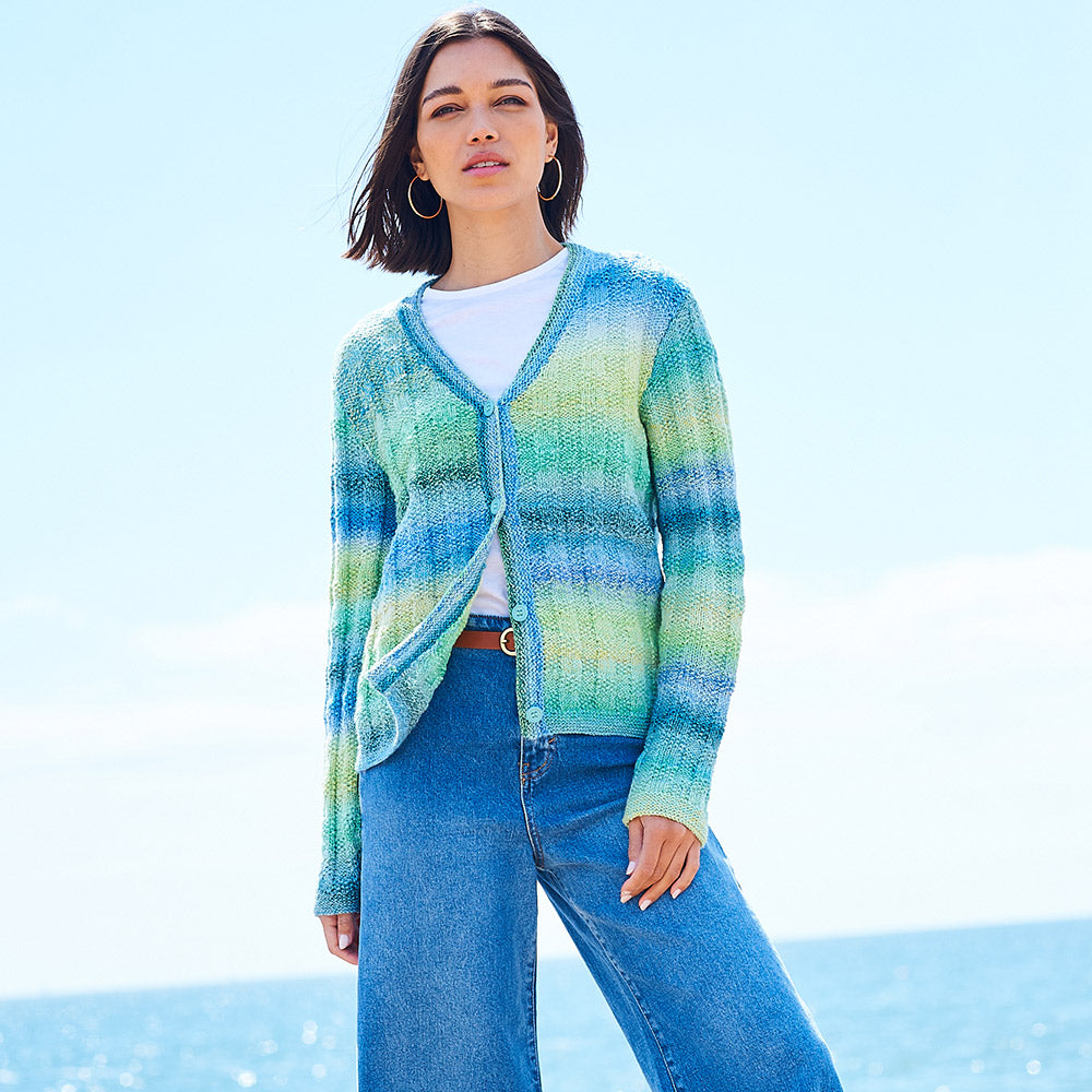 Stylecraft breipatroon Chromatic Round- And V-Neck Cardigan (2 designs) (2)