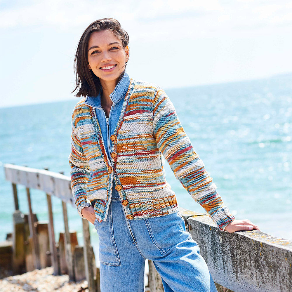 Stylecraft breipatroon For the Love of Stripes Cardigan (2)