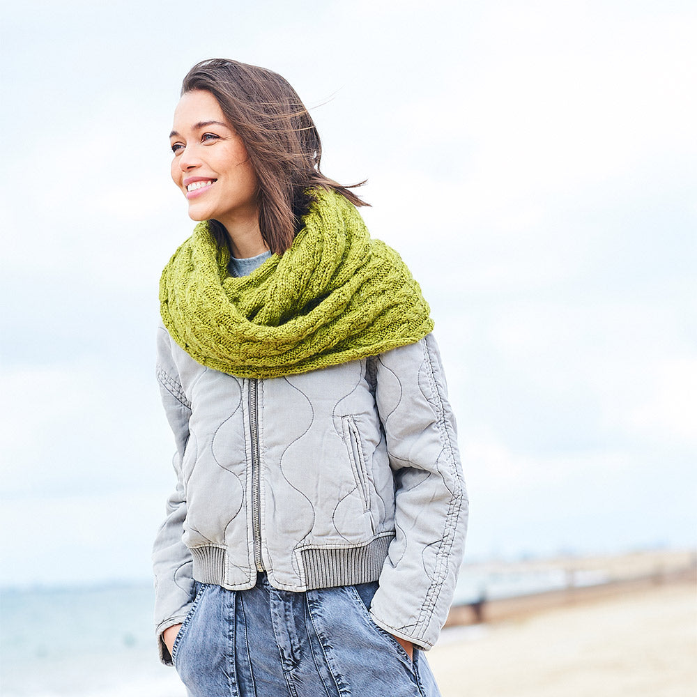Stylecraft breipatroon Relove Rope Cable Slouch Hat and Wristwarmers (4 designs) (3)
