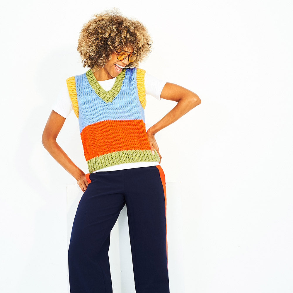 Stylecraft breipatroon Special XL Round & V-Neck Tank (2 designs) (3)
