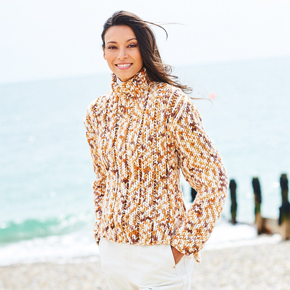Ah tank — gemaakt met Stylecraft Colour Code XL Tanktop & Sweater Breipatroon