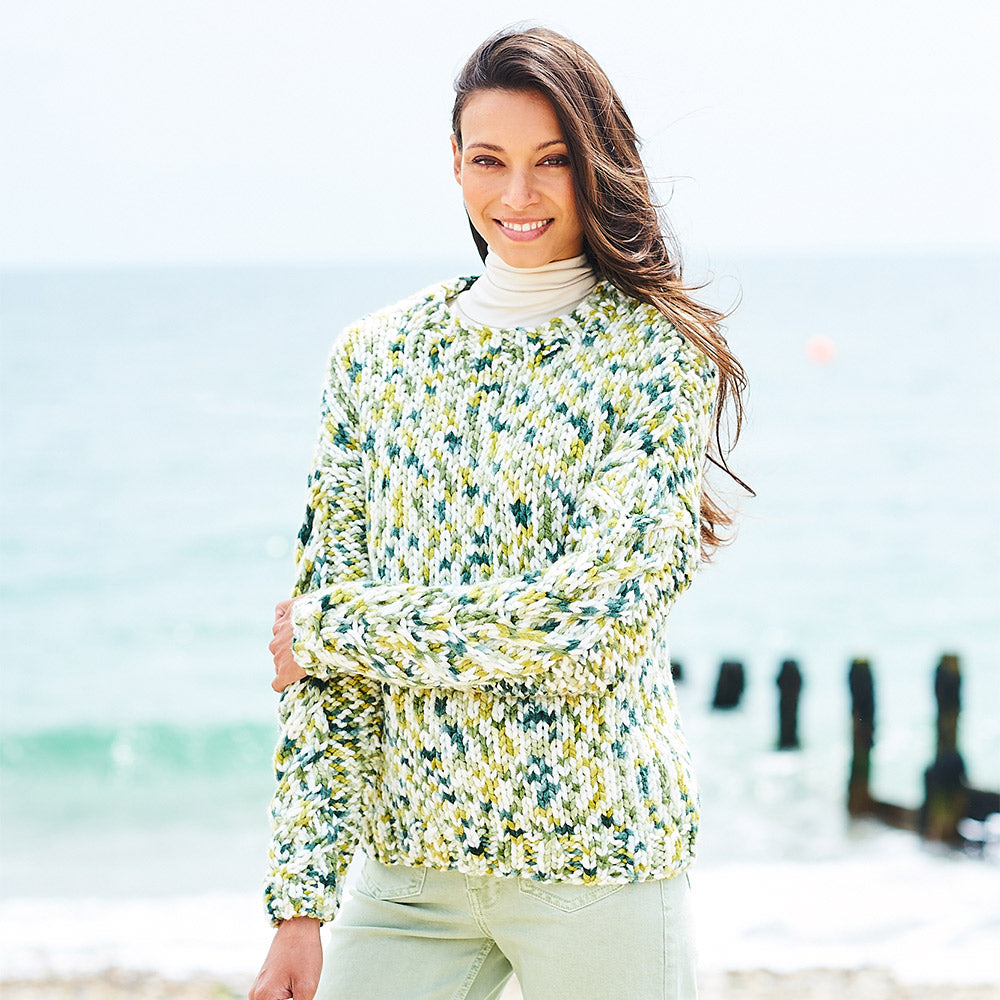 Ah std — gemaakt met Stylecraft Colour Code XL Truien Breipatroon