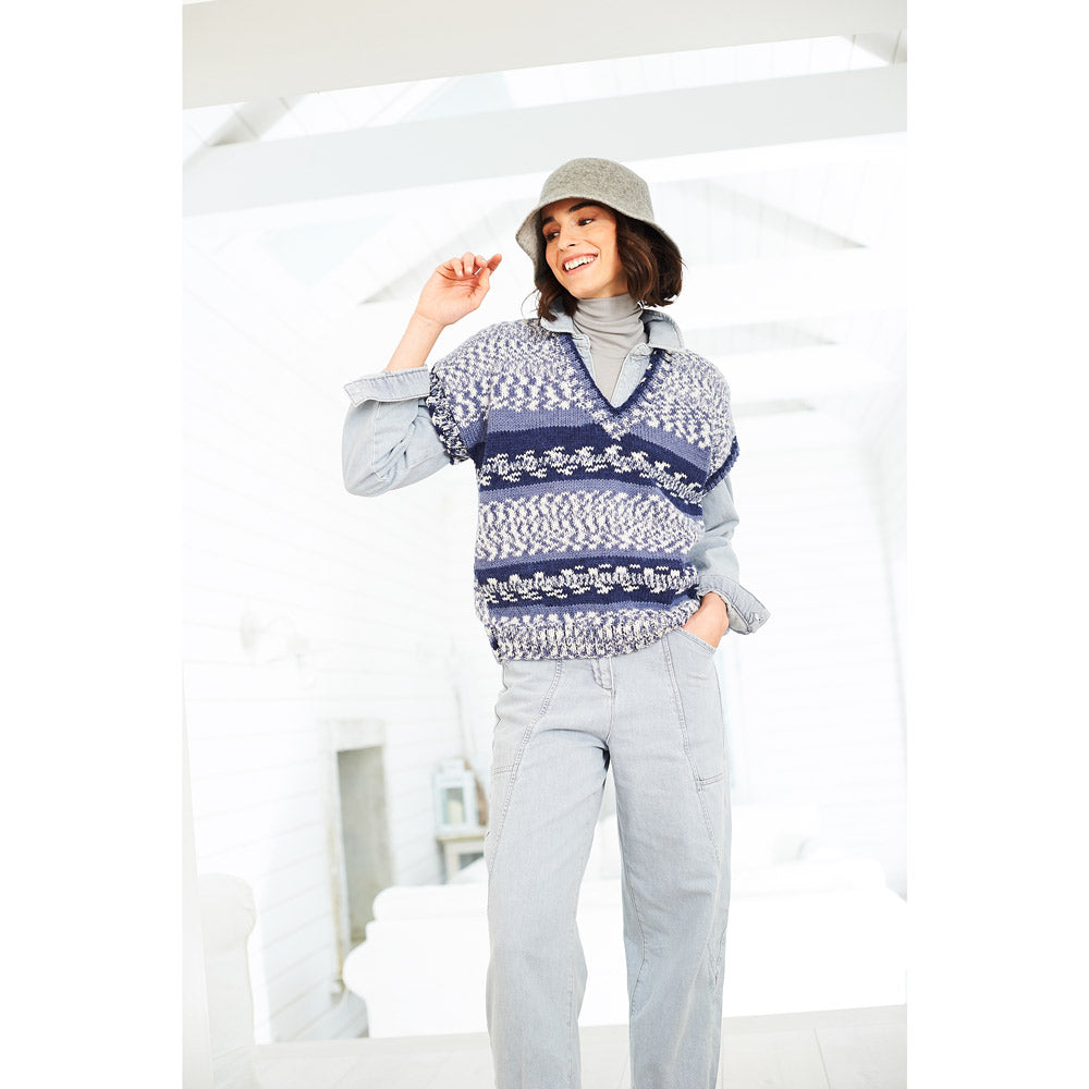 Easy fair isle effect — gemaakt met Stylecraft Easy Fair Isle Effect (3)