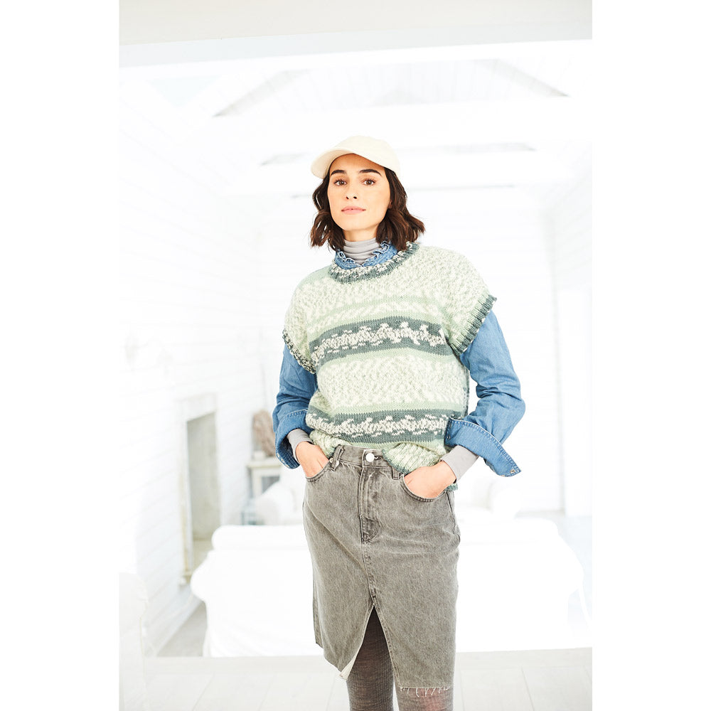 Easy fair isle effect — gemaakt met Stylecraft Easy Fair Isle Effect