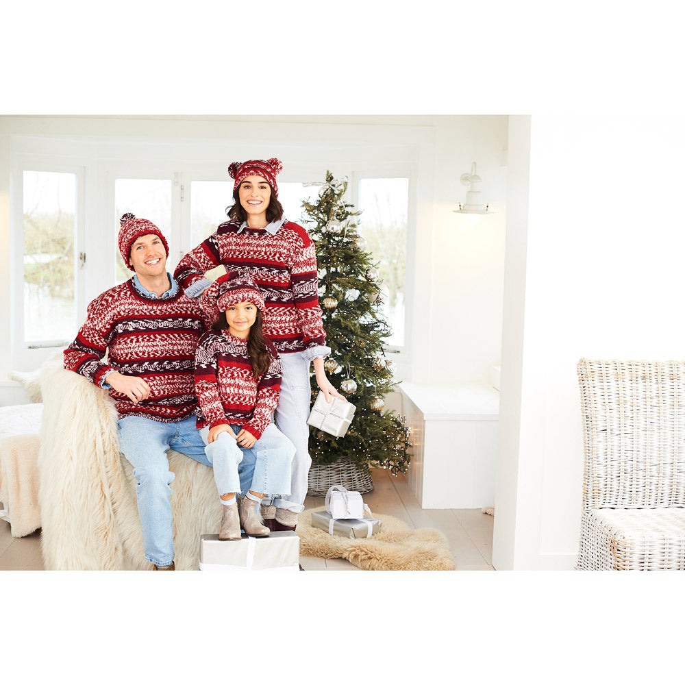 Easy fair isle effect — gemaakt met Stylecraft Easy Fair Isle Effect (2)