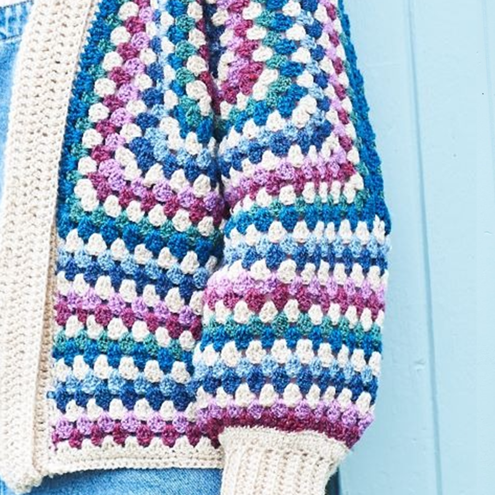 Granny Hexagon Cardigans Haakpatroon (Digital) (2)