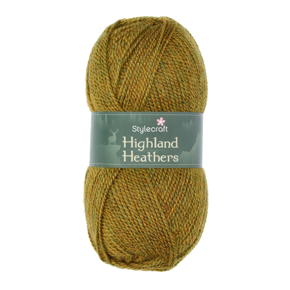 Stylecraft Highland Heathers DK 3743 Gorse