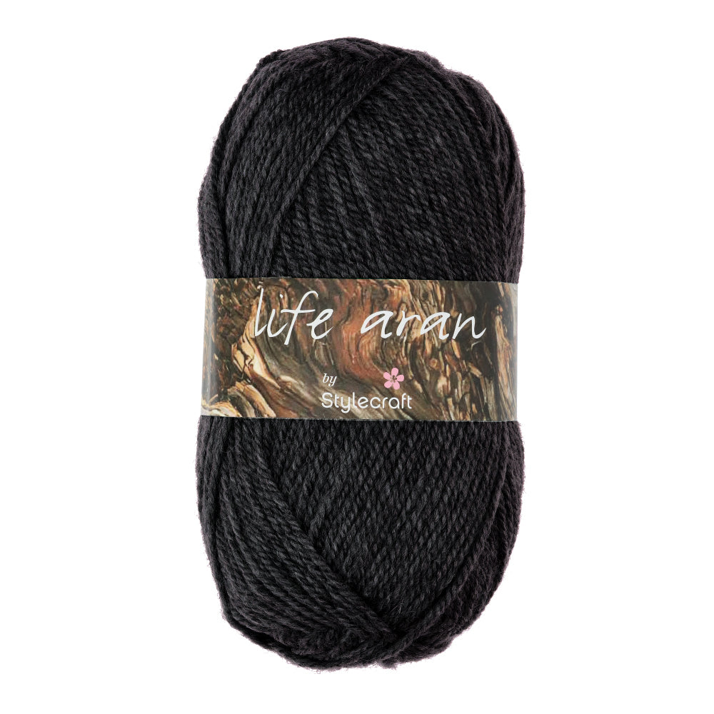 Stylecraft Life Aran 2323 Charcoal