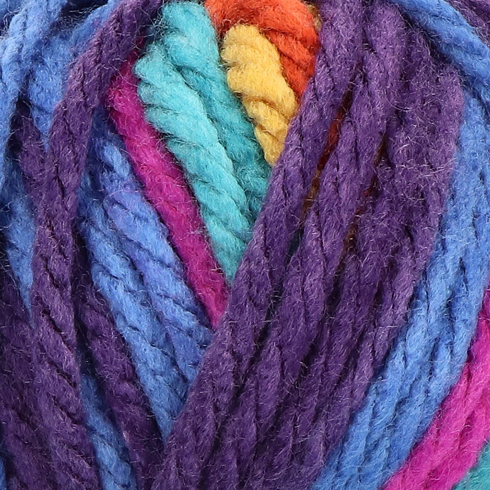 Detailbwst — gemaakt met Stylecraft Merry Go Round XL