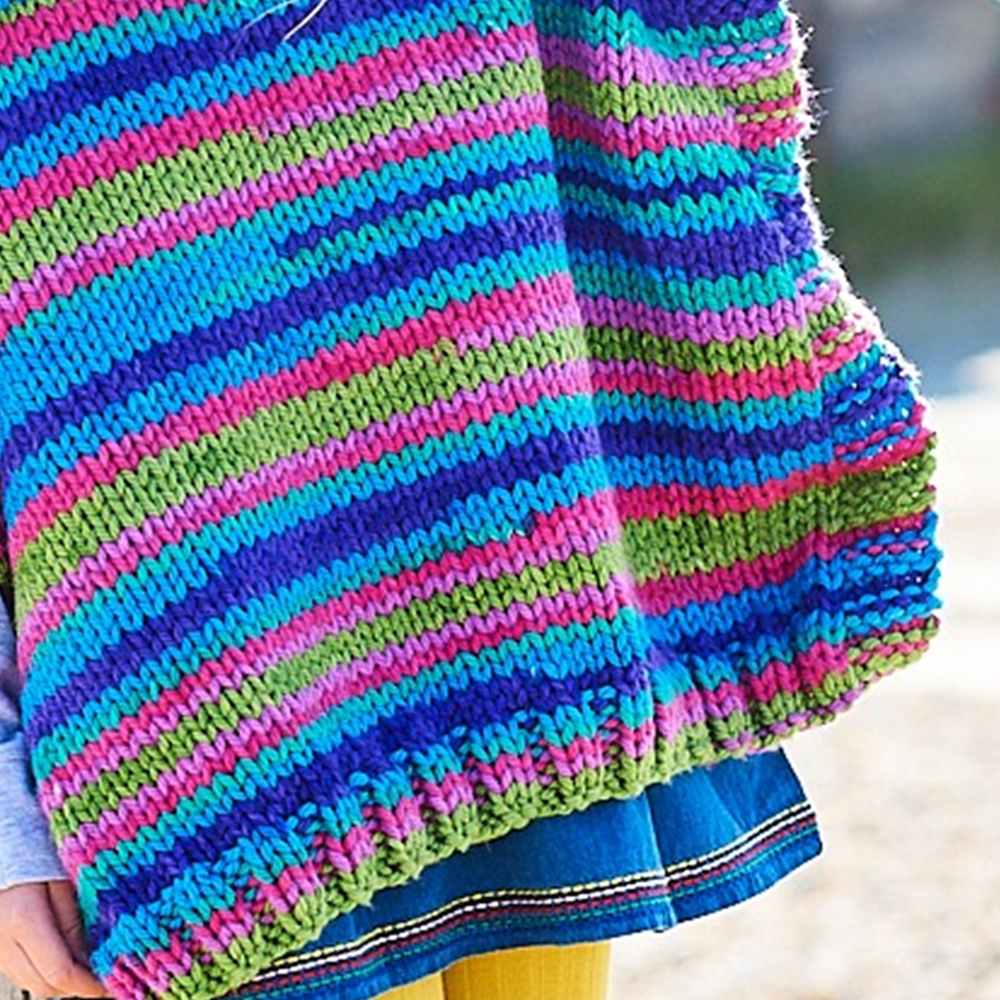Stylecraft Merry Go Round XL Ponchos Breipatroon (4)