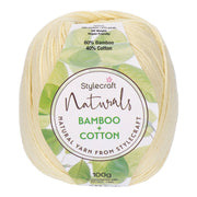 Stylecraft Naturals - Bamboo + Cotton DK 7129 Buttermilk