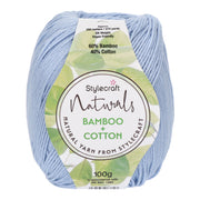 Stylecraft Naturals - Bamboo + Cotton DK 7139 Wedgwood