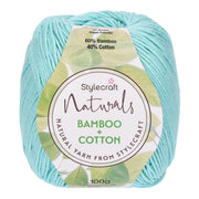 Stylecraft Naturals - Bamboo + Cotton DK 7141 Aqua