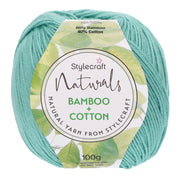 Stylecraft Naturals - Bamboo + Cotton DK 7144 Surf