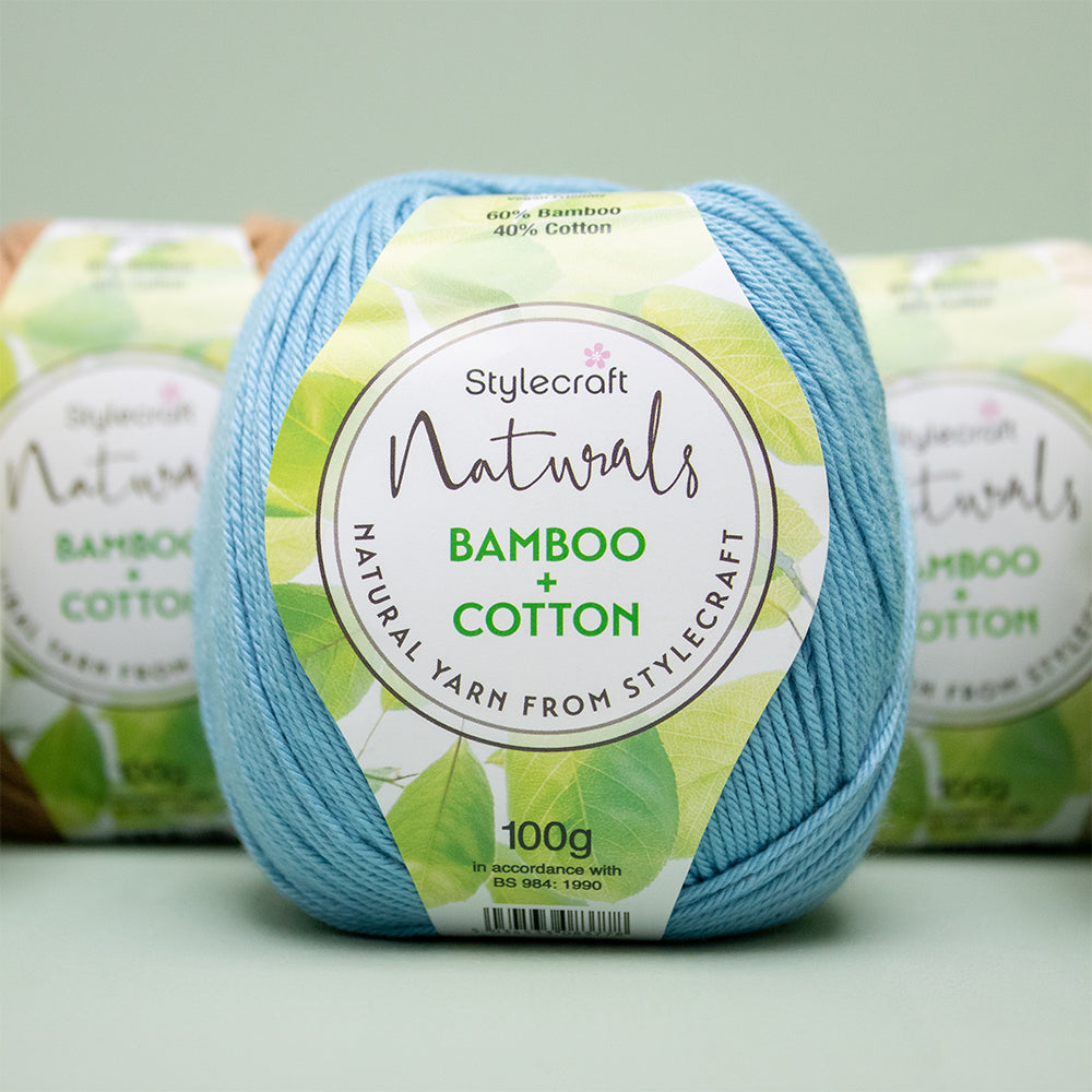 Sfeerbeeld met Stylecraft Naturals - Bamboo + Cotton DK (5)