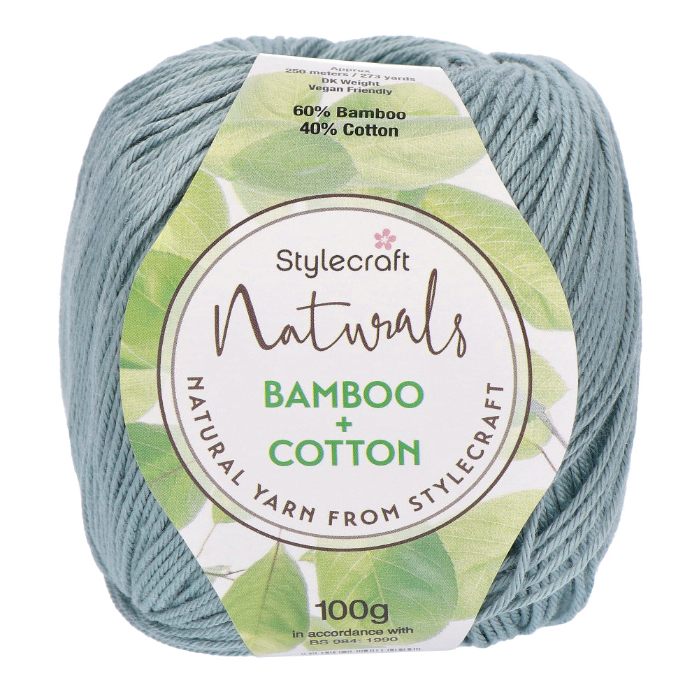 Stylecraft Naturals - Bamboo + Cotton DK 7145 Ocean