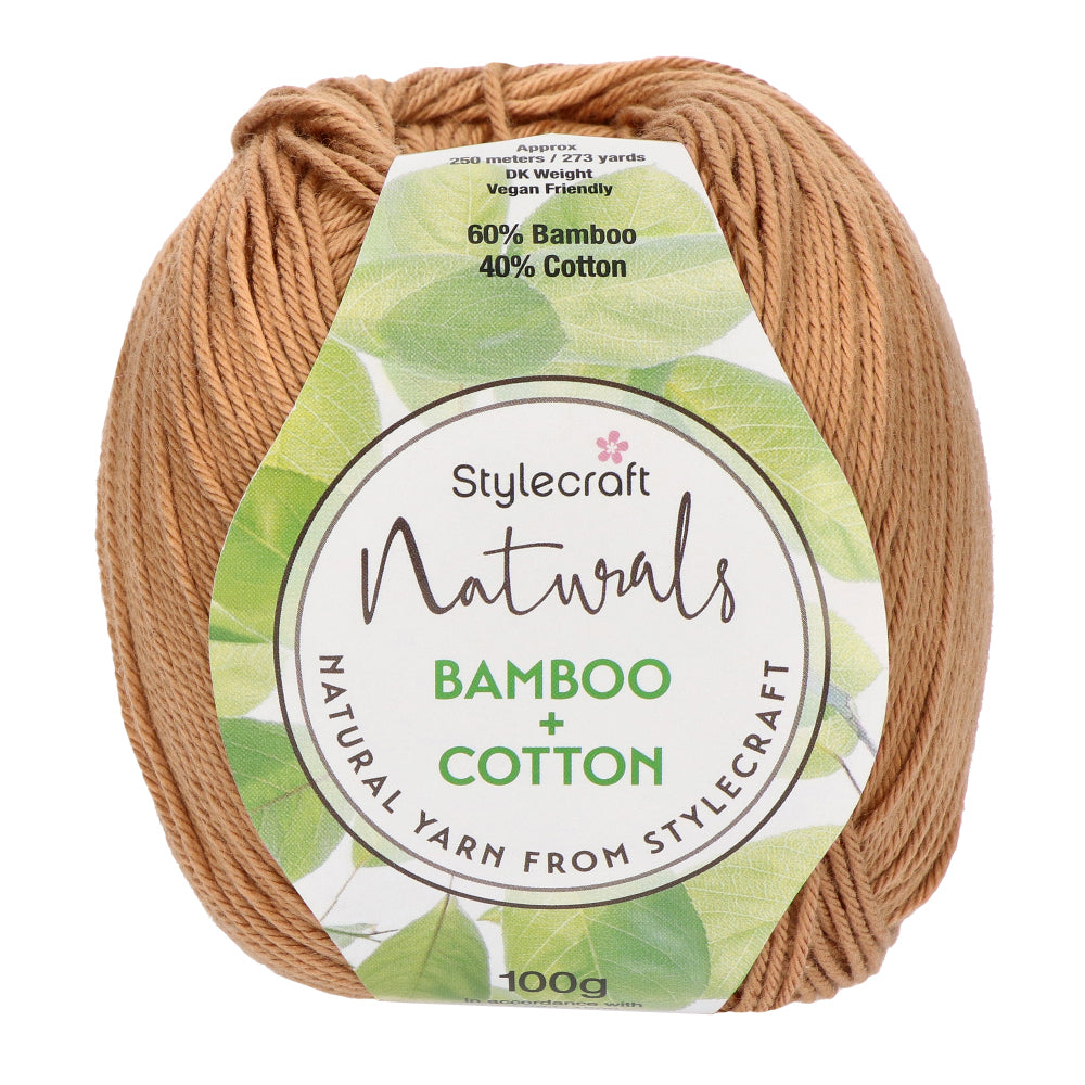 Stylecraft Naturals - Bamboo + Cotton DK 7147 Nutmeg