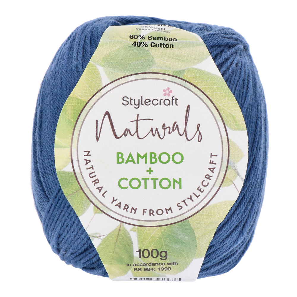 Stylecraft Naturals - Bamboo + Cotton DK 7152 Indigo