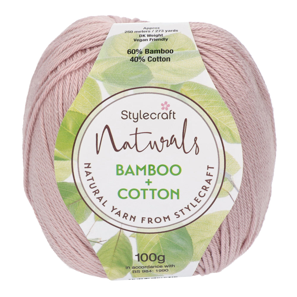 Stylecraft Naturals - Bamboo + Cotton DK 7154 Pumice