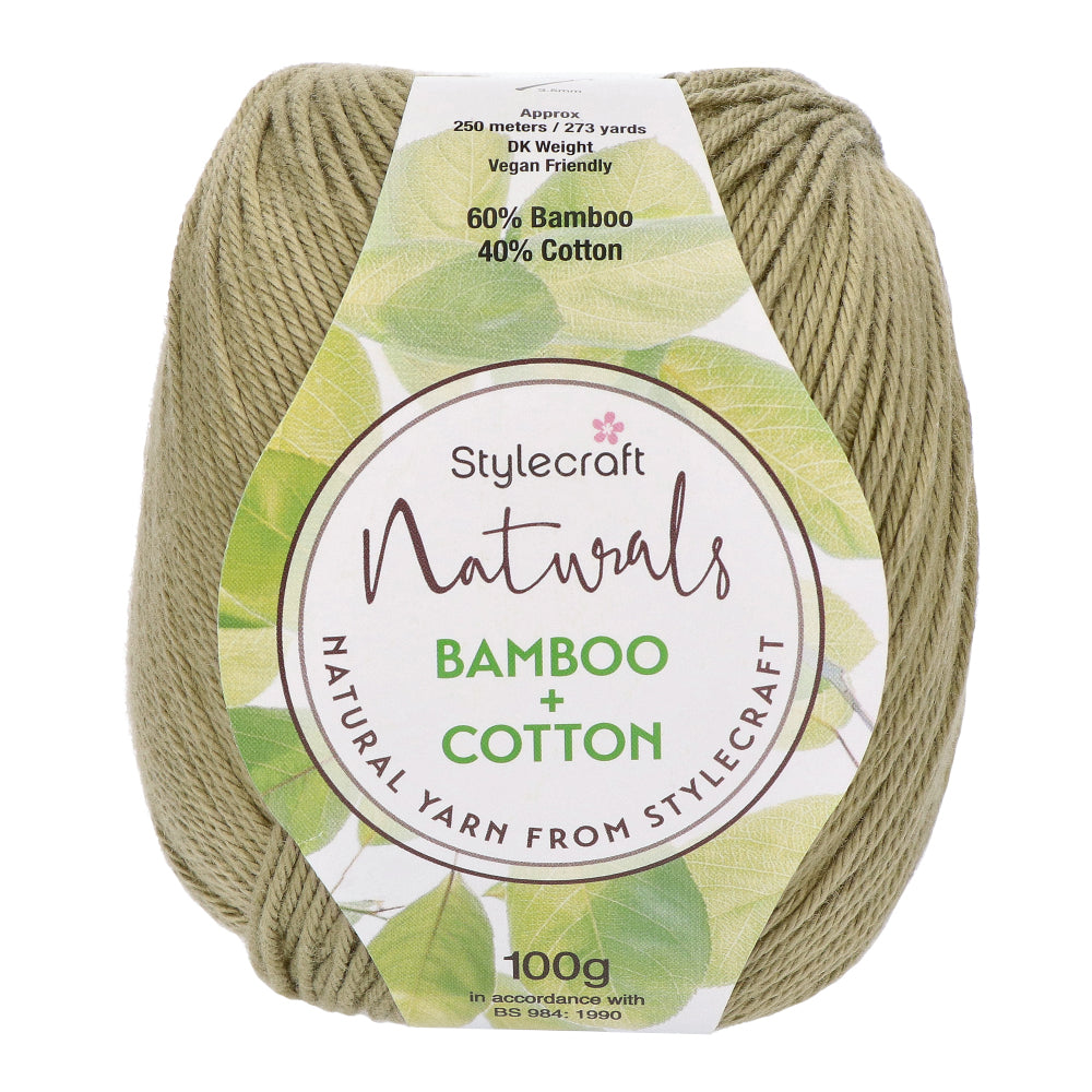 Stylecraft Naturals - Bamboo + Cotton DK 7156 Thyme