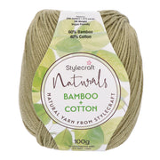 Stylecraft Naturals - Bamboo + Cotton DK 7156 Thyme