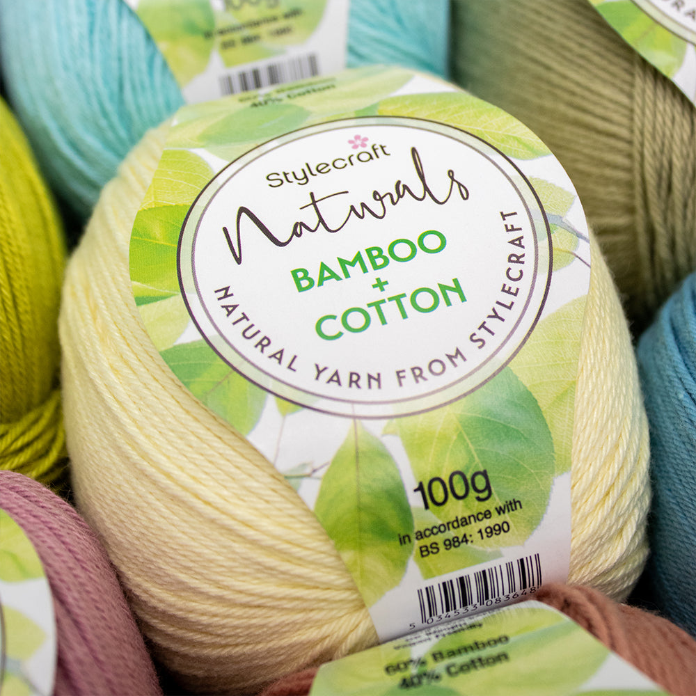 Sfeerbeeld met Stylecraft Naturals - Bamboo + Cotton DK (6)