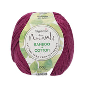Stylecraft Naturals - Bamboo + Cotton DK 7250 Mulberry