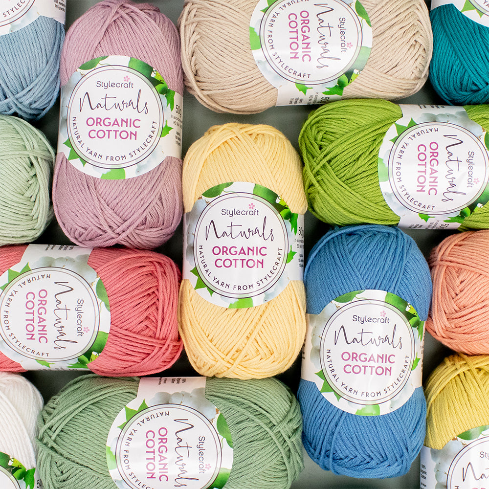 Sfeerbeeld met Stylecraft Naturals - Organic Cotton DK (7)