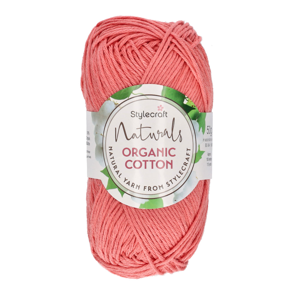 Stylecraft Naturals - Organic Cotton DK 7178 Papaya