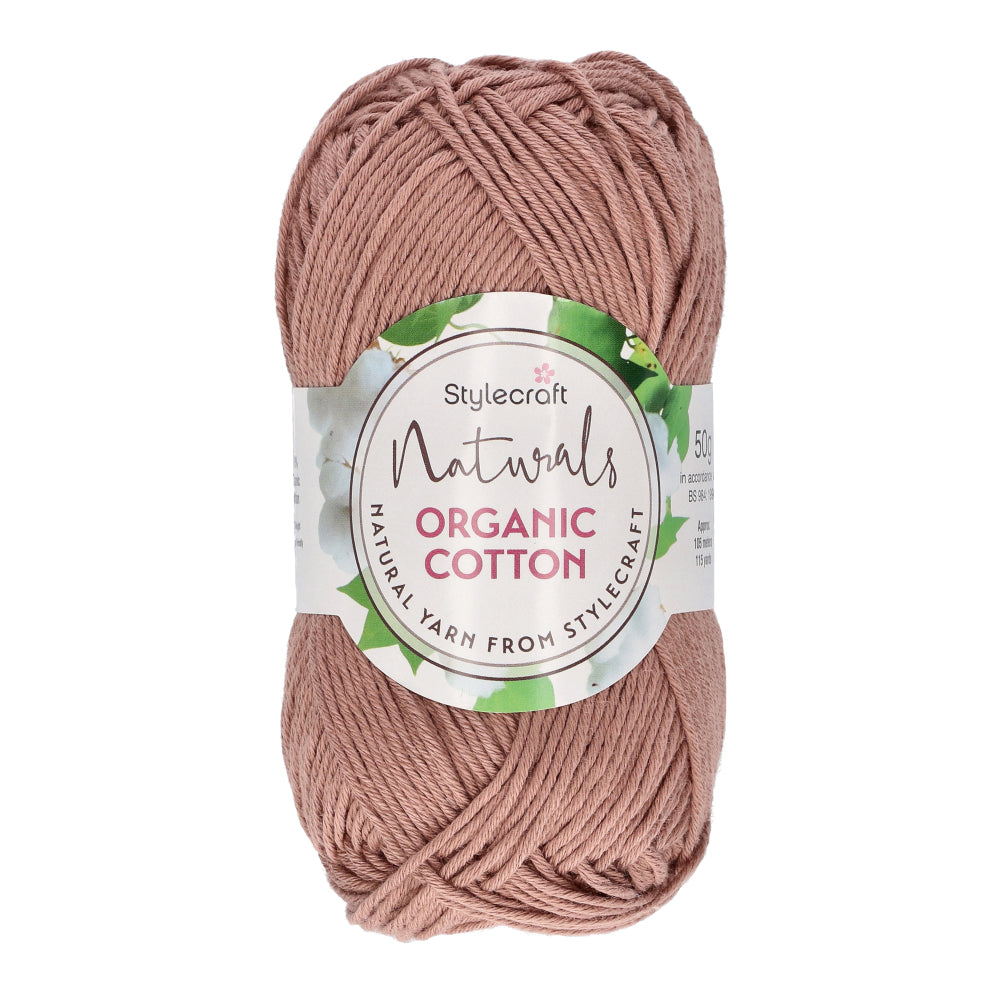 Stylecraft Naturals - Organic Cotton DK 7188 Wood