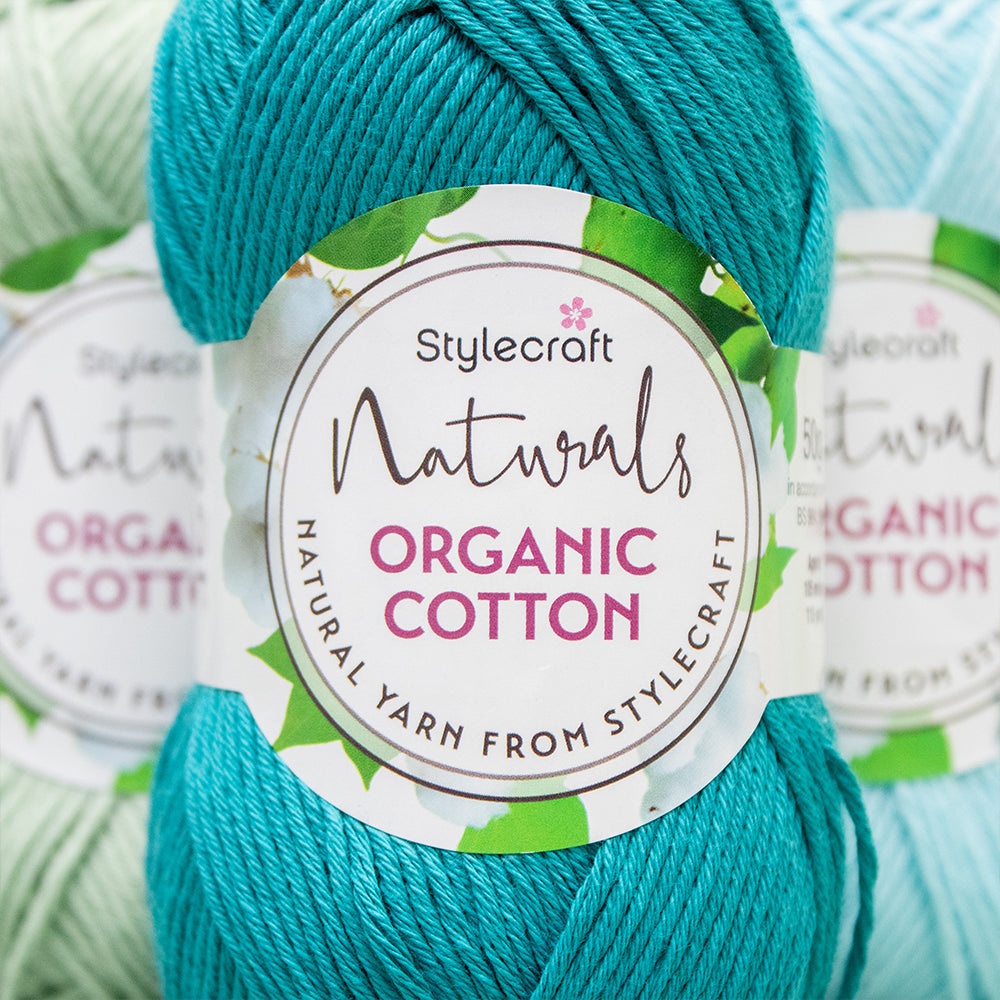 Sfeerbeeld met Stylecraft Naturals - Organic Cotton DK (2)