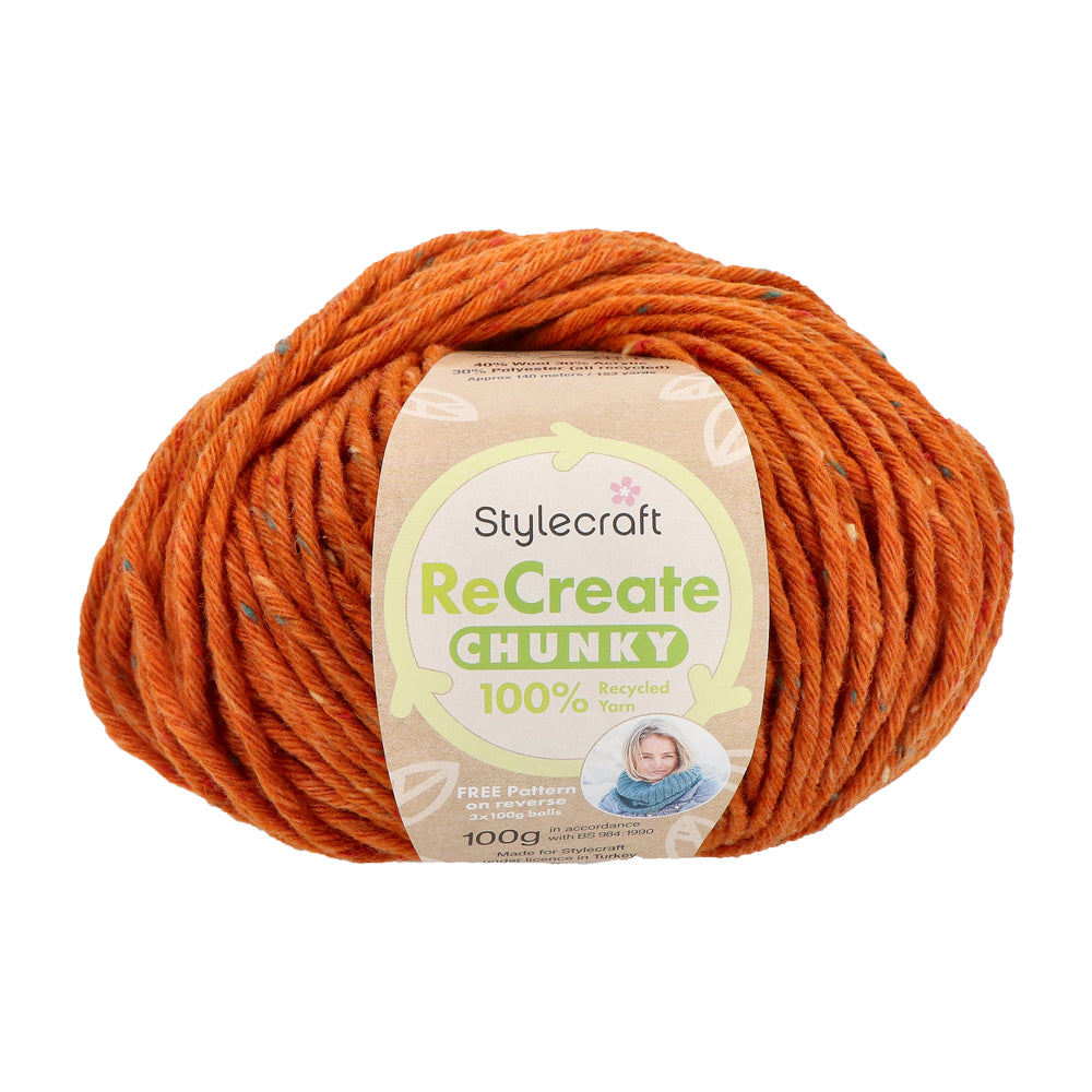 Stylecraft Recreate Chunky 3429 Pumpkin