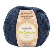 Stylecraft ReCreate DK 1944 Ink