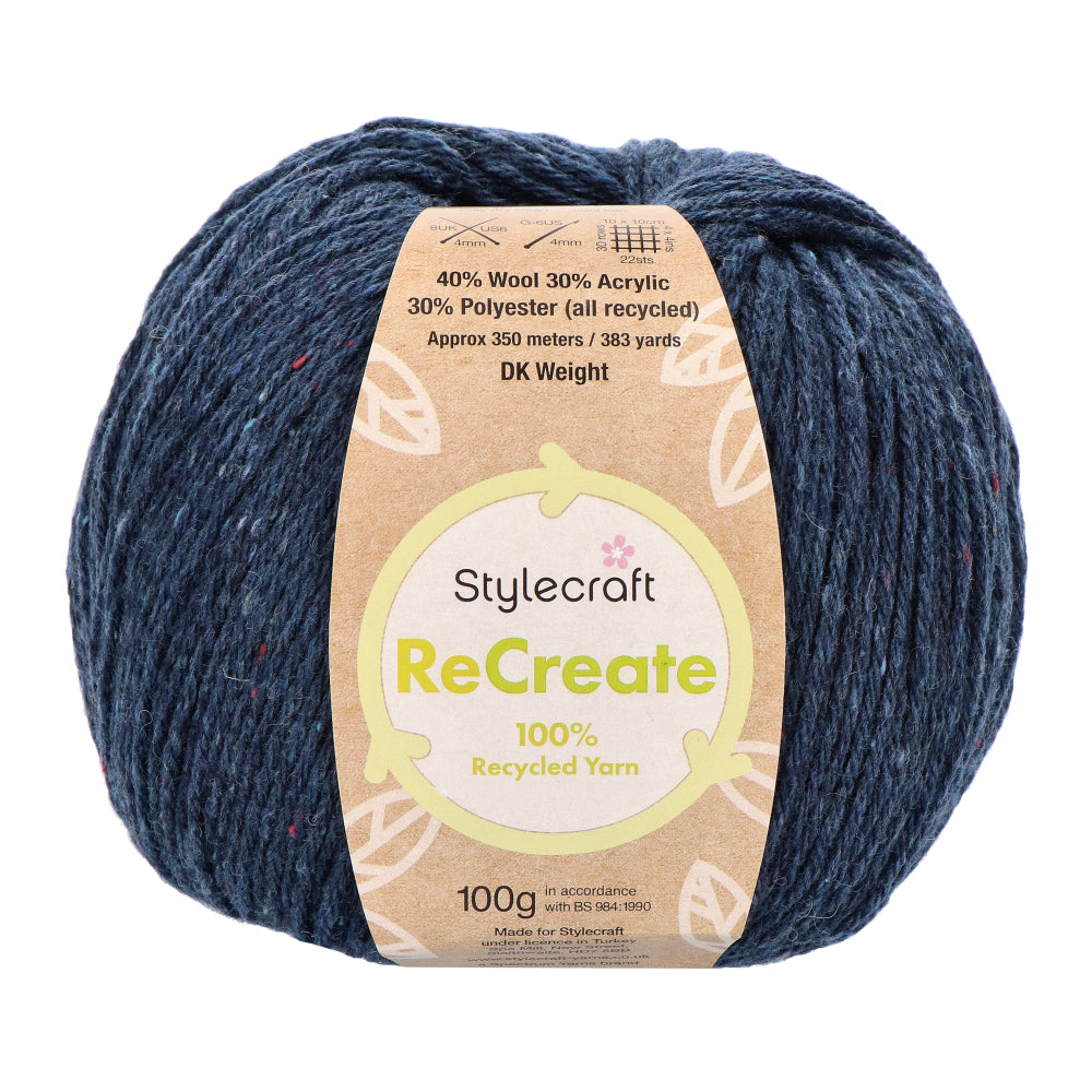 Stylecraft ReCreate DK 1944 Ink