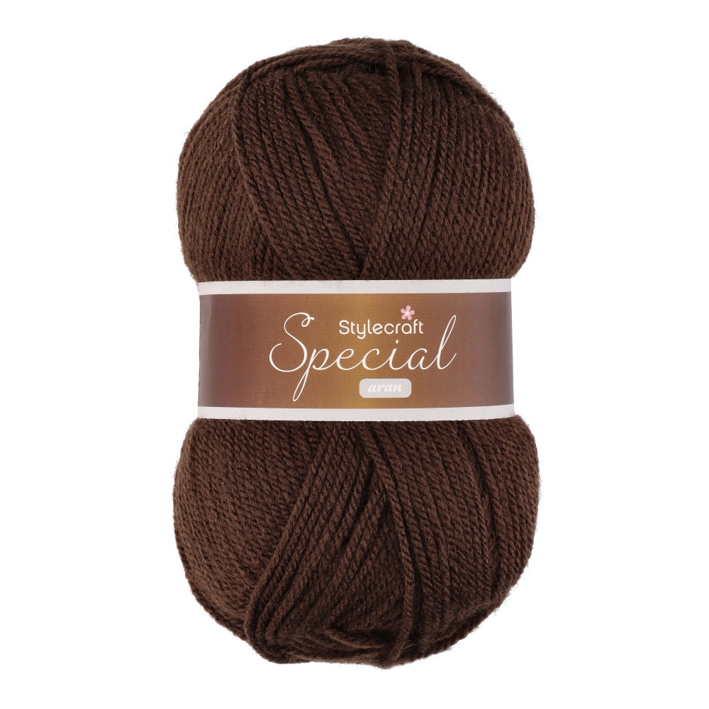 Stylecraft Special Aran 1004 Dark Brown