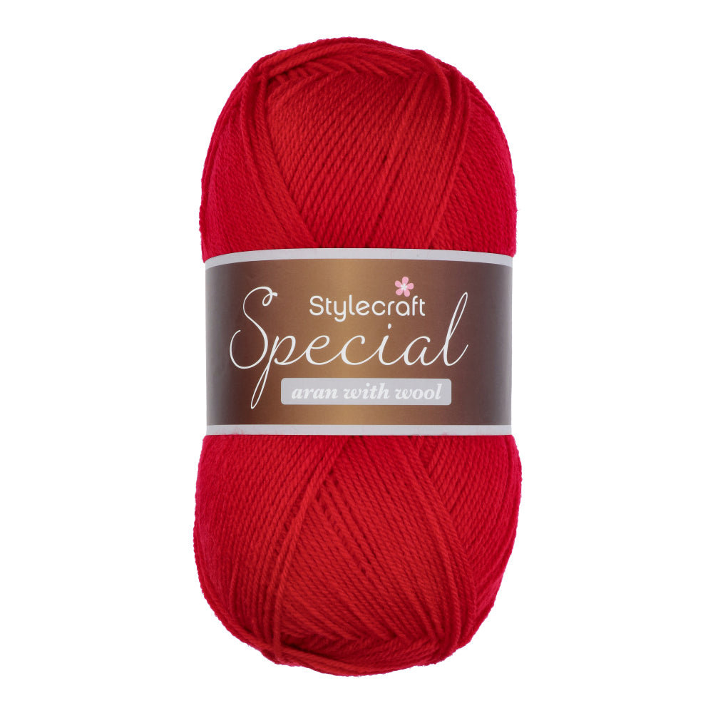 Stylecraft Special Aran with Wool 3266 Scarlet